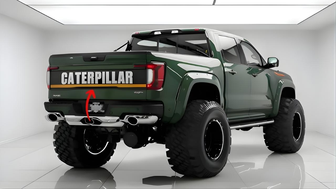 Caterpillar Pickup 2026 Launched - Everything You Need to Know About the New V8 Beast